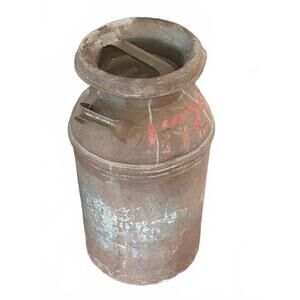 Vintage Metal Milk Can